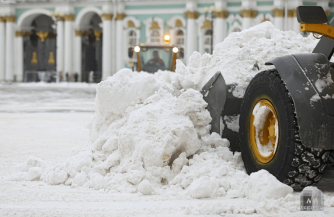 В Петербурге за год снизились темпы утилизации собранного снега